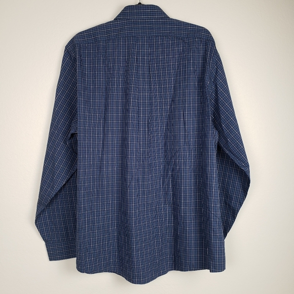 Eddie Bauer Mens Relaxed Fit Wrinkle Resitant Long Sleeve Button Shirt Size L - Picture 2 of 14